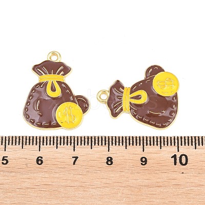 West Cowboy Theme Alloy Enamel Pendants ENAM-L056-01A-01-1