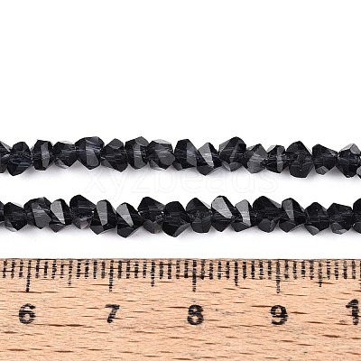 Transparent Glass Beads Strands GLAA-N018-4mm-30-1