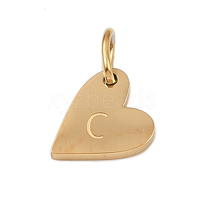304 Stainless Steel Charms STAS-L291-01G-C-1