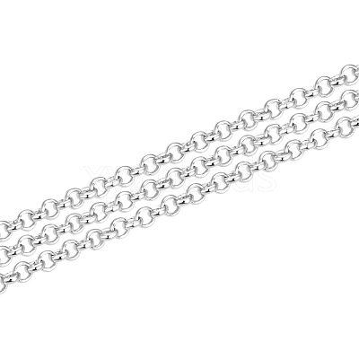 1M 925 Sterling Silver Rolo Chains STER-BBC0005-31-1