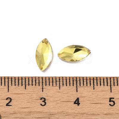 Glass Rhinestone Cabochons RGLA-P037-09B-D226-1