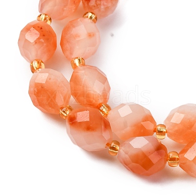 Natural White Jade Beads Strands G-D305-B01-01J-1