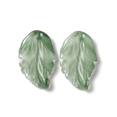 Dyed & Heated Glass Pendants GLAA-B009-06-1