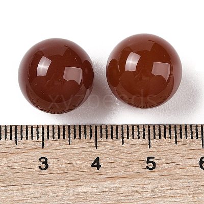 Natural Carnelian No Hole Sphere Beads G-K353-04C-29-1