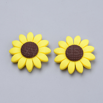 Food Grade Eco-Friendly Silicone Focal Beads SIL-Q011-02B-1