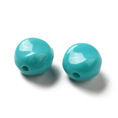 Opaque Acrylic Beads OACR-L013-003F-1