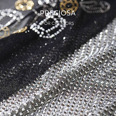 Preciosa® MAXIMA Crystal No Hotfix Flatback Stones Y-PRC-NSS16-10070-1