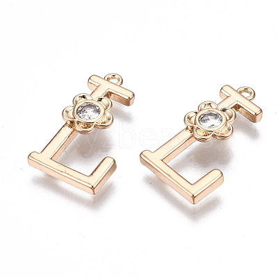 Brass Pendants KK-Q768-001G-L-1