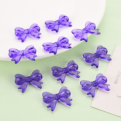 Transparent Acrylic Beads TACR-S154-56B-936-1