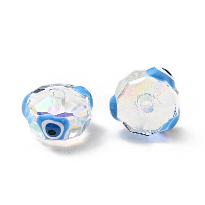 Transparent Glass Beads GLAA-F121-05B-1