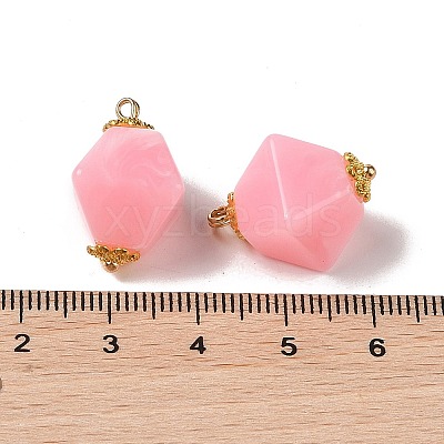 Two Tone Acrylic Pendants MACR-C033-07E-1