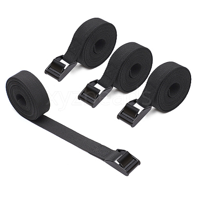 2Pcs 304 Stainless Steel Buckle Clasps STAS-WR0001-06EB-1