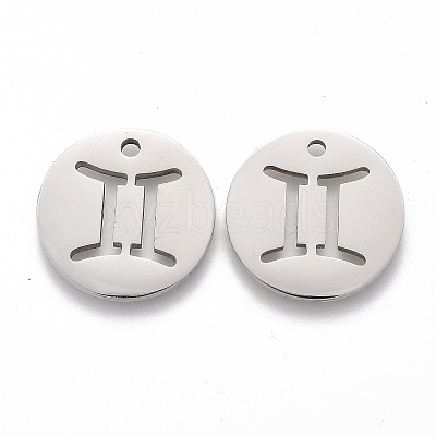 Tarnish Resistant 201 Stainless Steel Pendants LS-STAS-Z001-B-06P-1