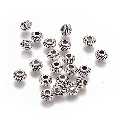 Tibetan Style Spacer Beads LS-TIBEB-Q39-AS-LF-1