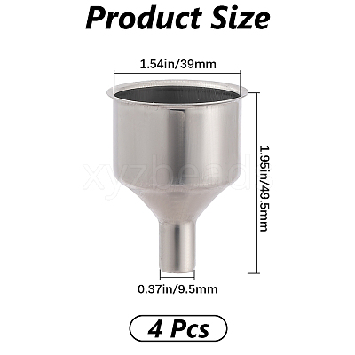 Non-Tarnish 304 Stainless Steel Funnel STAS-WH20007-04P-1
