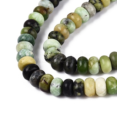 Natural Serpentine Beads Strands G-N367-02A-14-1