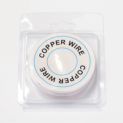 Round Craft Copper Wire X-CW0.2mm006-1
