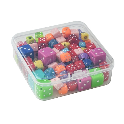 Acrylic Beads Sets OACR-FS0001-76-1