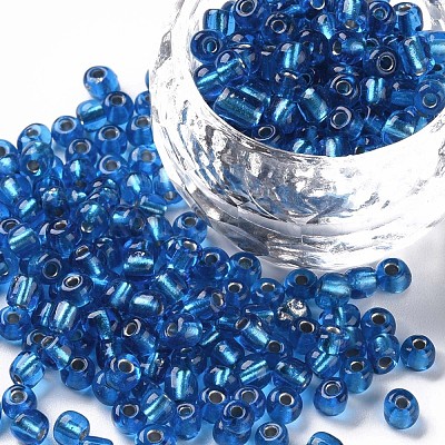 6/0 Glass Seed Beads SEED-US0003-4mm-23B-1