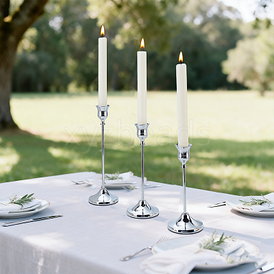 3Pcs 3 Styles Metal Candle Holder Sets DIY-WA0001-37P-1