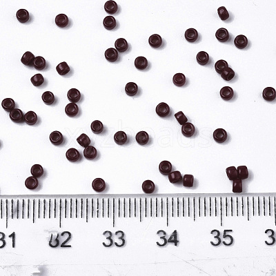 Baking Paint Glass Seed Beads SEED-S042-05A-03-1
