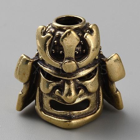 Brass European Beads LS-KK-WH0031-78AB-03-1