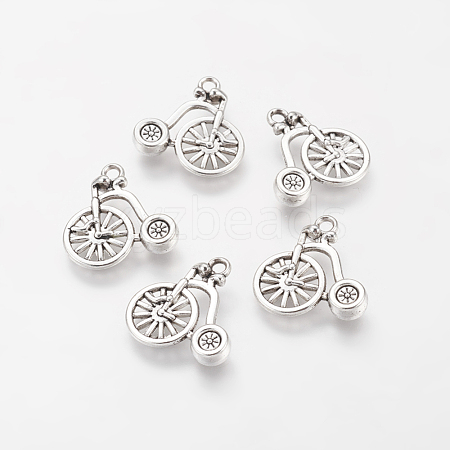 Tibetan Style Alloy Pendants TIBEP-0734-S-LF-1