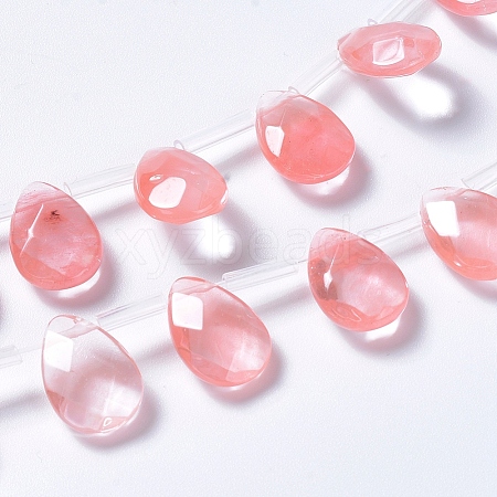 Watermelon Stone Beads Strands G-G822-11B-1