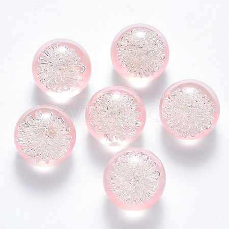 Transparent Acrylic Cabochons TACR-R144-01G-1