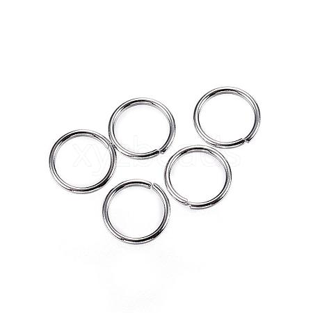 Tarnish Resistant 304 Stainless Steel Jump Rings STAS-D448-096P-6mm-1