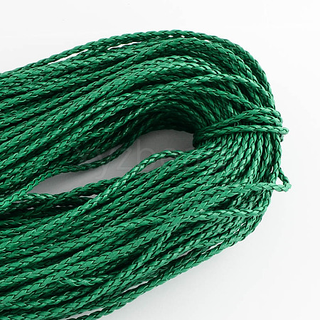 Braided Imitation Leather Cords LC-S005-012-1