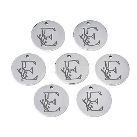 Non-Tarnish 304 Stainless Steel Charms STAS-T059-26P-E-1