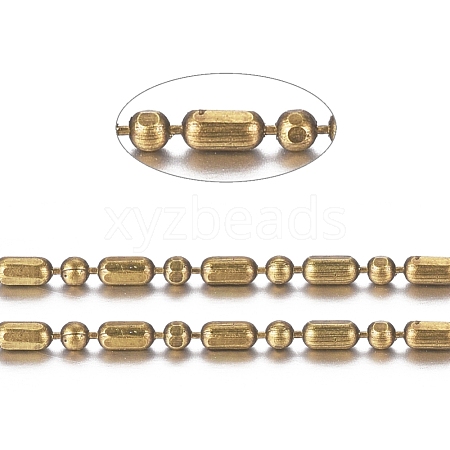 Brass Ball Chains X-CHC-S008-010E-AB-1