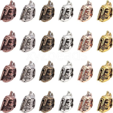 Tibetan Style Alloy Beads PALLOY-FH0001-20-1