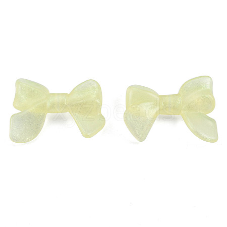 Transparent Luminous Acrylic Beads TACR-T007-11E-1