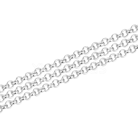 1M 925 Sterling Silver Rolo Chains STER-BBC0005-31-1