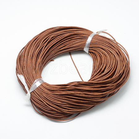 Spray Painted Cowhide Leather Cords WL-R001-1.5mm-04-1