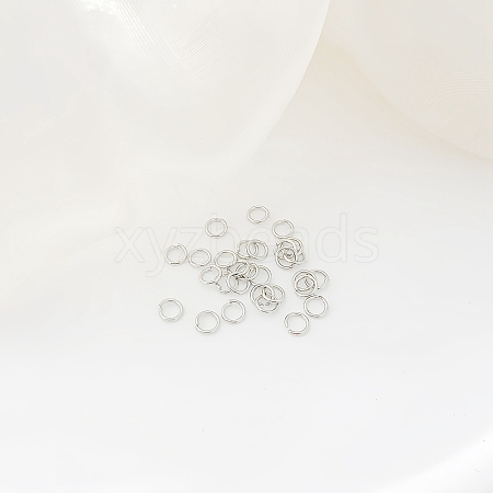 50Pcs Brass Open Jump Rings PW-WG80FA8-01-1