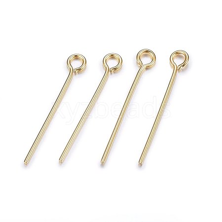 304 Stainless Steel Eye Pins STAS-F174-10G-A-1