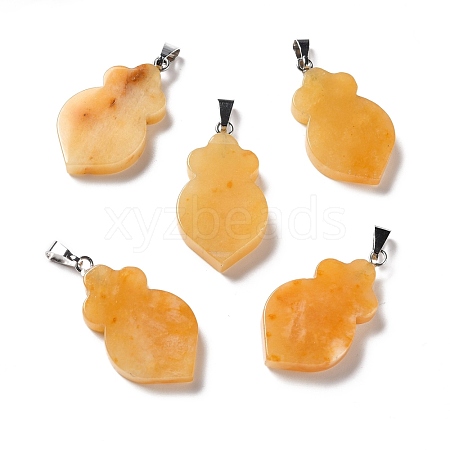 Natural Topaz Jade Pendants G-F714-01D-1