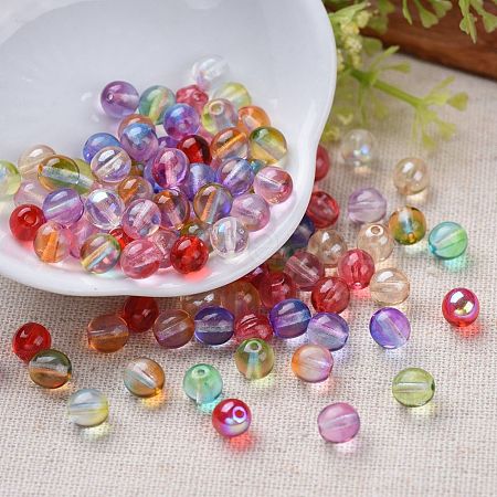 Czech Glass Beads LAMP-D180-01-6mm-1