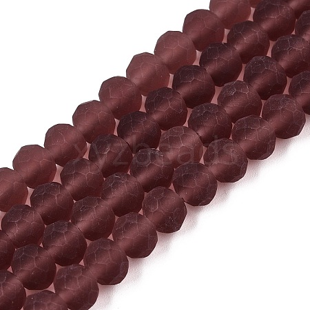 Transparent Glass Beads Strands LS-EGLA-A044-T6mm-MD13-1