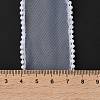 5 Yards ABS Pearl Edged Mesh Ribbon for Bowknot Making OCOR-B004-01A-07-4