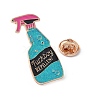 Spray Bottle with Word Fuck Boy Replacement Enamel Pins JEWB-S042-02B-KCG-2