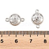 304 Stainless Steel Magnetic Clasps with Loops STAS-P452-04H-P-3