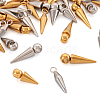 36Pcs 6 Style 304 Stainless Steel Pendants STAS-TA0002-34-12