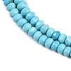 Dyed Natural Howlite Beads Strands G-H070-A03-01-4