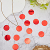 500Pcs PVC Plastic Pendants KY-GF0001-67B-02-4