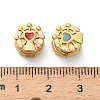 304 Stainless Steel Enamel Beads STAS-K306-46G-3