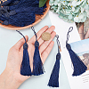 SUNNYCLUE 20Pcs Polyester Tassel Big Pendant Decorations FIND-SC0003-37A-3